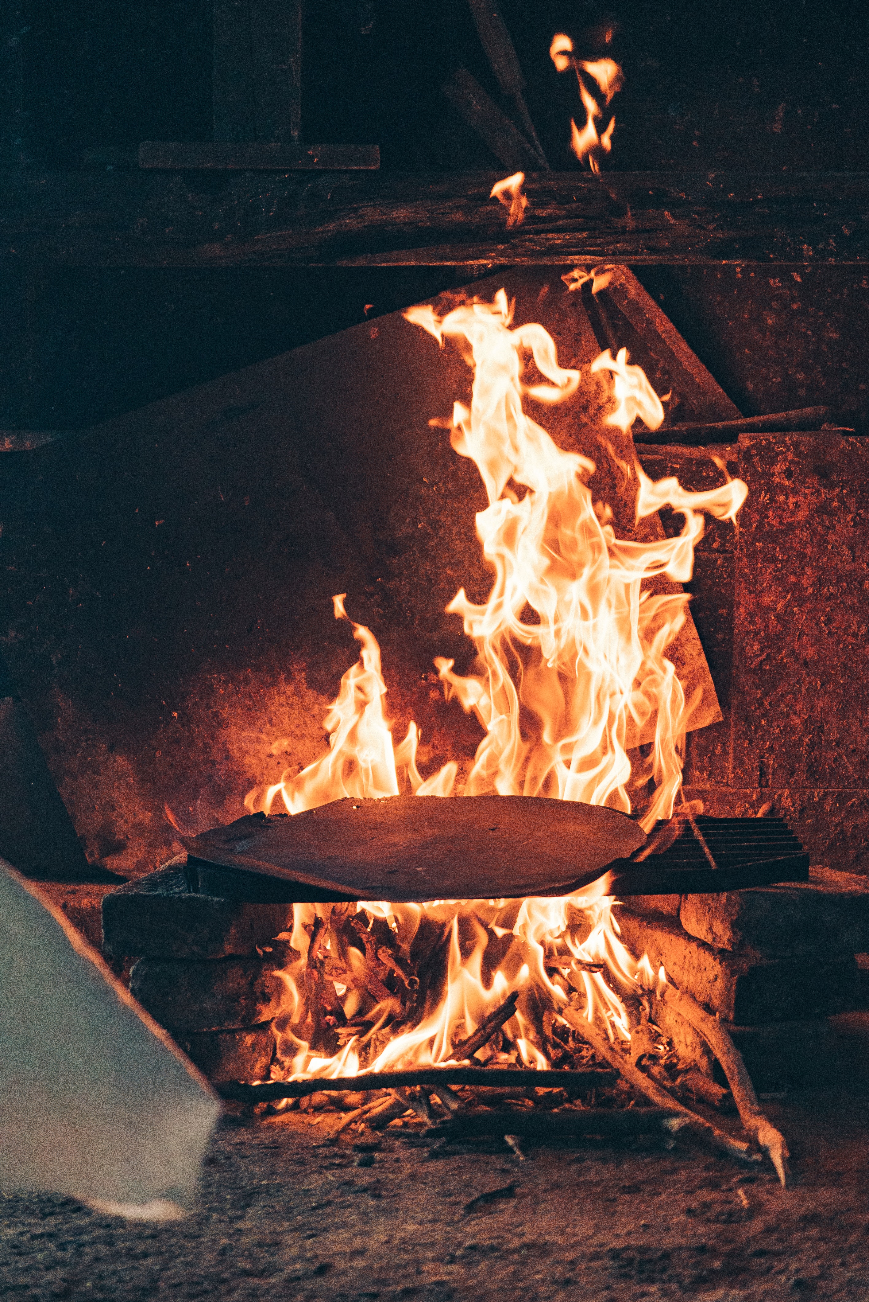 solid fuel cooking requires monthly hood cleaning
